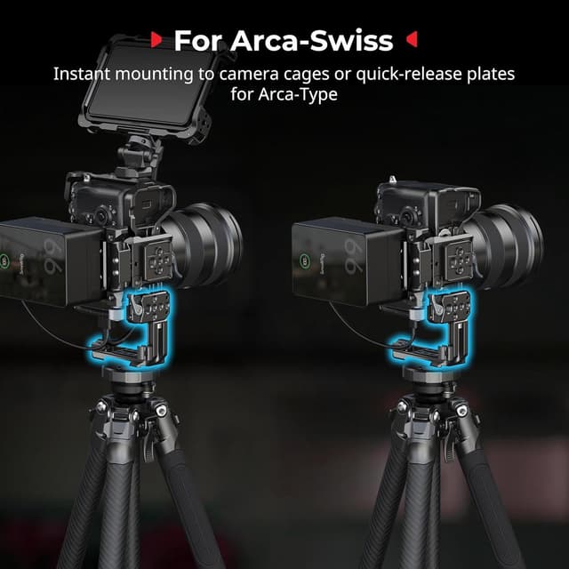 Thumbnail 6 de SMALLRIG 5594 Vertikale Montageplatte für Gimbal