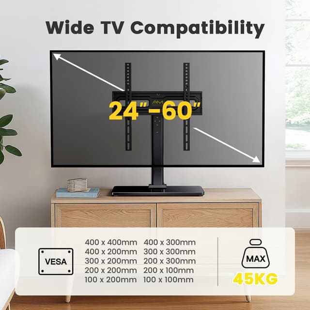 Thumbnail 1 de Soporte Giratorio TV Sobremesa 24-60"