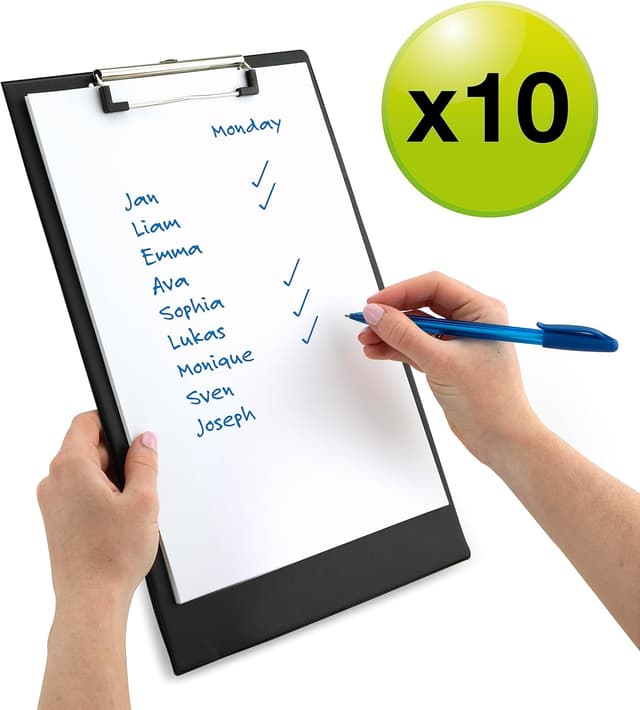 Detalle 2 de Rapesco 1745 Business Pack A4+ clipboards 10 pack