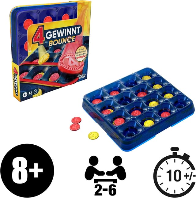 Detalle 2 de 4 gewinnt Bounce Spiel Deutsche Version 🎲