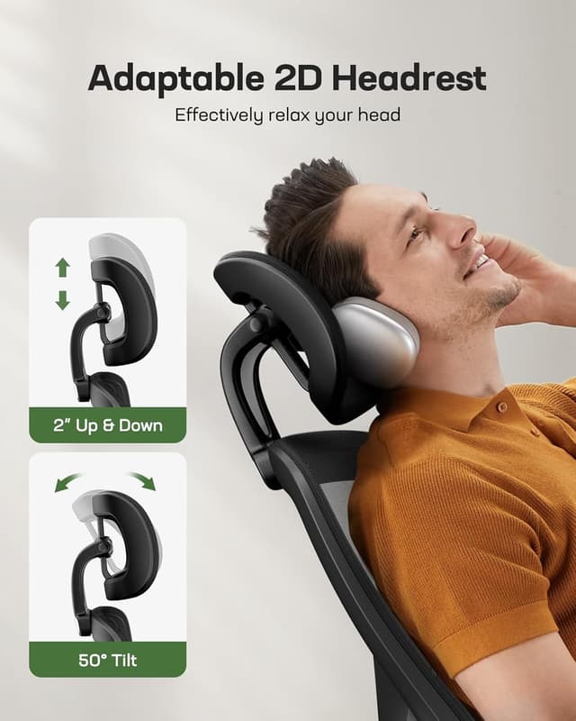 Thumbnail 5 de Marsail Ergonomic Mesh Office Chair