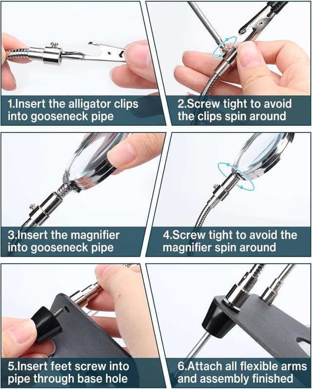 Detalle 2 de TroisièMe Main de soudage, 3X loupe