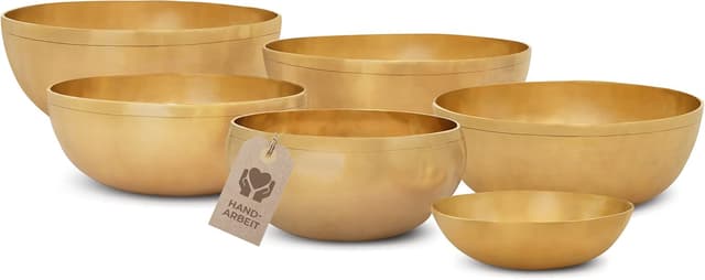 Detalle de MASSAGE-EXPERT Klangschalen-Set Profi 6-teilig