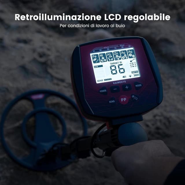 Thumbnail 4 de KAIWEETS 2025 Metal Detector Professionale 30 cm