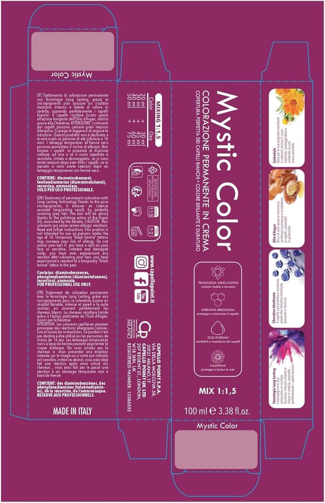 Thumbnail 5 de Mystic Color Colore Biondo Scuro Tabacco 6.8 100 ml