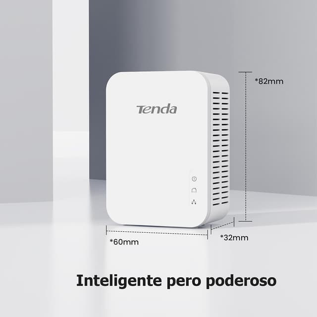 Detalle 2 de Tenda PH3 Powerline 1000 Mbps