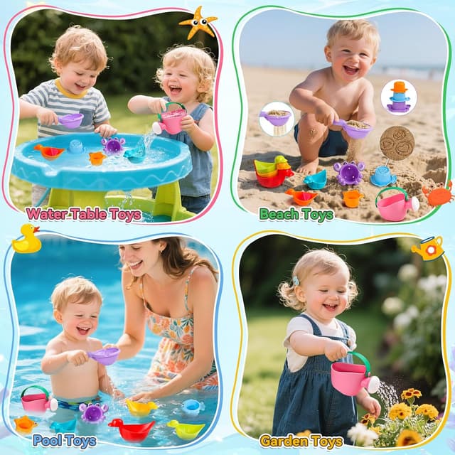 Thumbnail 2 de Fajiabao Jouets de bain 10 pièces
