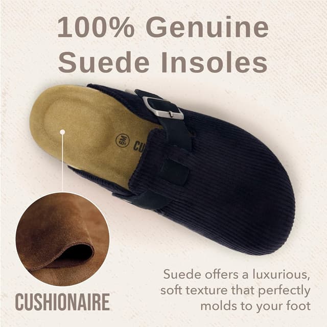 Thumbnail 6 de CUSHIONAIRE Hana women's clogs with cork insole 👞