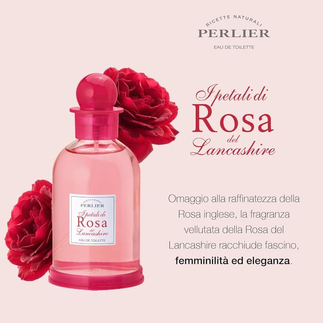 Detalle de Perlier Profumo Rosa del Lancashire Eau de Toilette 100 ml
