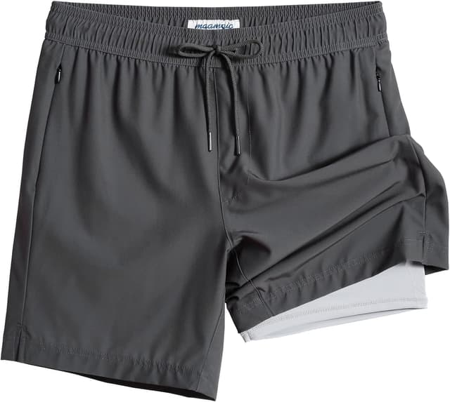 Detalle de MaaMgic costume da bagno uomo 2-in-1 7 pollici