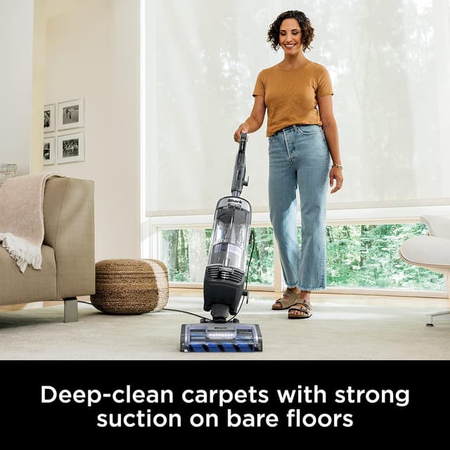 Detalle de Shark Vertex AZ2001AMZ Upright Vacuum with DuoClean PowerFins, Powered Lift-Away, and Self-Cleaning Brushroll