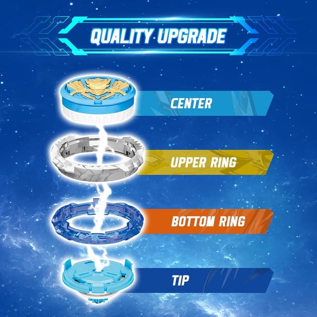 Thumbnail 3 de Infinity Nado Gale Wings peonza