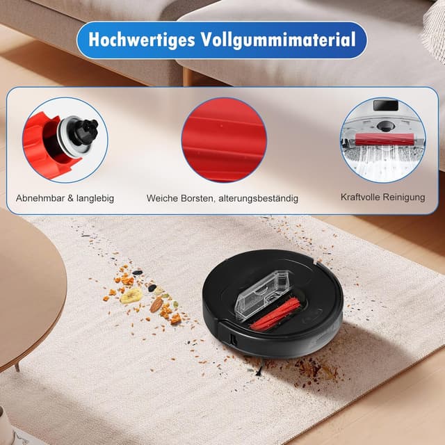 Detalle de Alloytool 25-teiliges Zubehör-Set für Roborock Qrevo Pro / Qrevo S / Qrevo MaxV