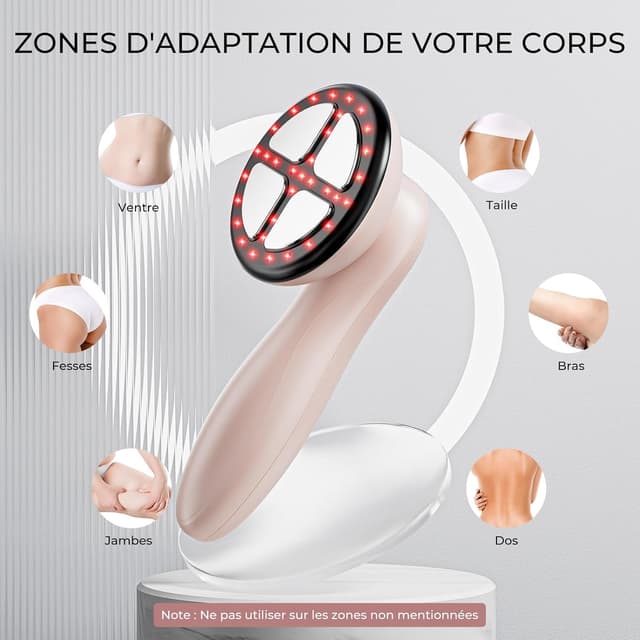 Thumbnail 5 de Oranmagic Masseur Anti‑Cellulite 4 têtes 💆