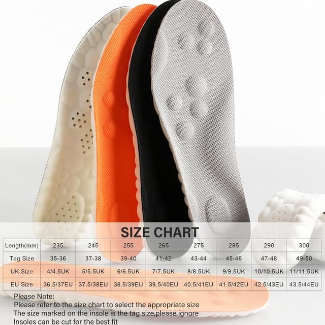 Thumbnail 1 de Memory Foam Arch Support Insoles