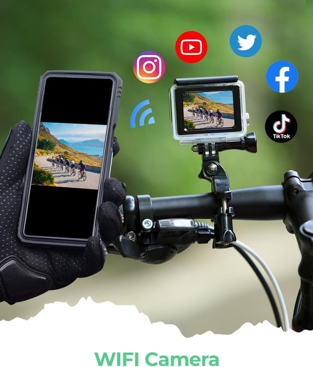 Thumbnail 5 de Yolansin 4K Action Camera 64GB