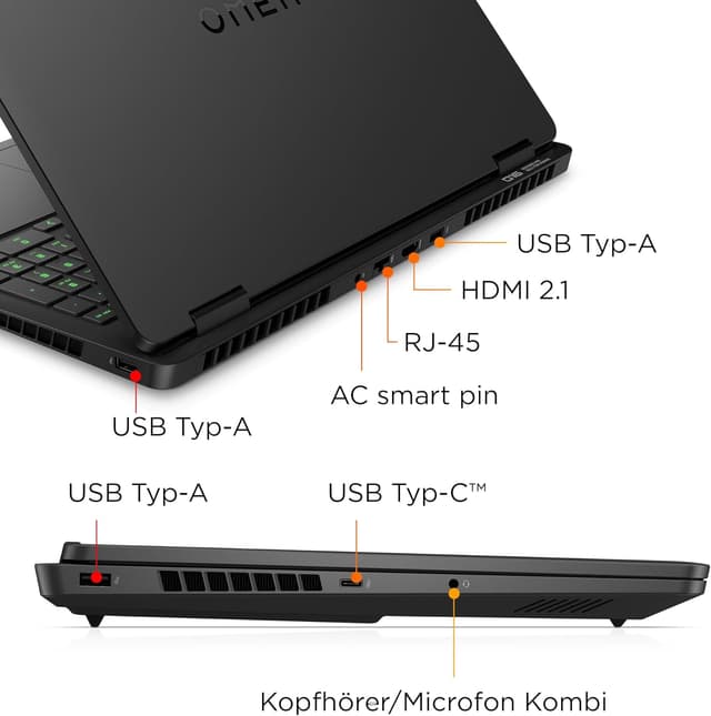 Thumbnail 4 de OMEN Gaming Laptop 16 Zoll 144 Hz
