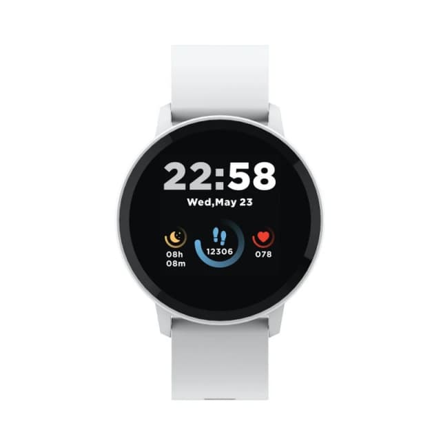 Detalle 2 de Canyon Lollypop smartwatch blanco con Bluetooth 5.0 e IP68