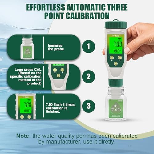 Thumbnail 4 de Homcoice Medidor PH 5 en 1 con pantalla IP67 💧