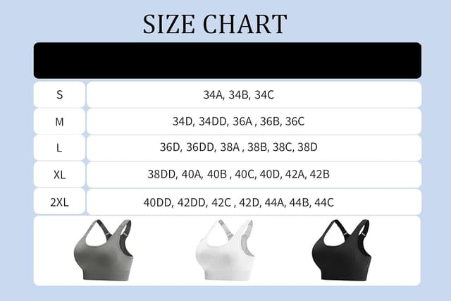 Detalle 2 de Aseniza brassière de sport femme maintien fort, dos croisé et bretelles larges réglables (sans armature)