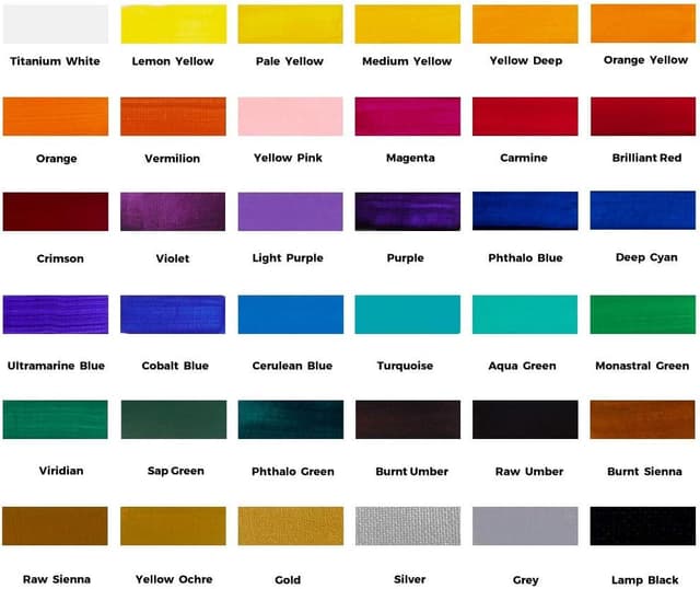 Thumbnail 6 de MONT MARTE acrylic paint set 36 x 36ml