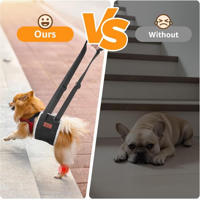 Thumbnail 1 de Adjustable Dog Lifting Harness for Small Dogs