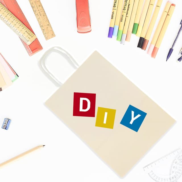 Thumbnail 2 de Geschenktüten Hiziwimi 12 Stück Kraftpapier