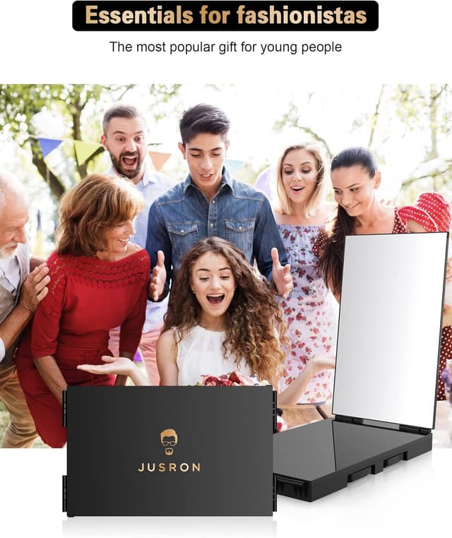 Thumbnail 6 de JUSRON 3 Way Hair Cutting Mirror