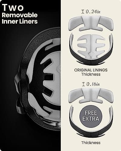 Thumbnail 2 de OutdoorMaster Skateboard Cycling Helmet with Ventilation