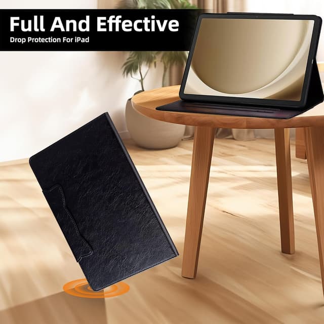 Detalle de zZjoOoj Lederhülle Galaxy Tab S10 FE+ 13,1 Zoll