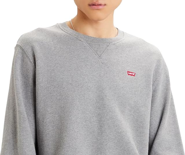 Thumbnail 2 de Levi's Crew Sudadera Hombre XL - Chisel Grey Heather