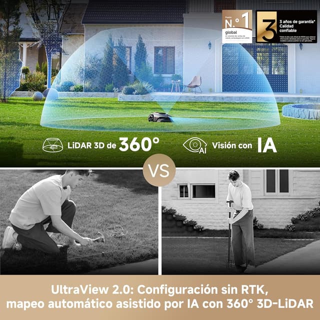 Thumbnail 1 de MOV A LiDAX Ultra 800 Robot cortacésped