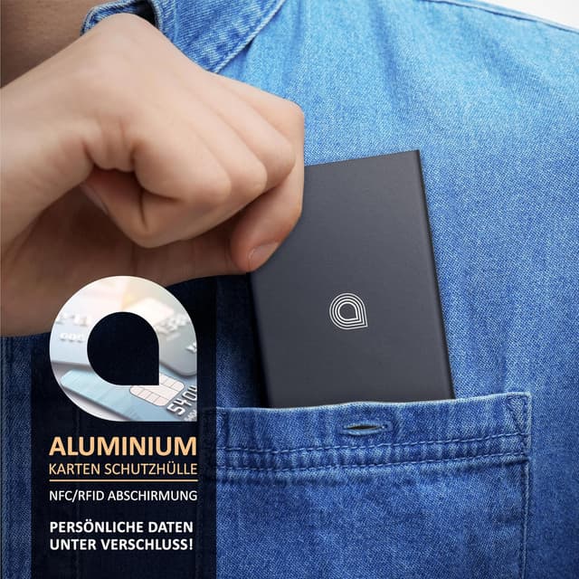 Thumbnail 3 de CSL RFID Blocker Kartenetui – Aluminium Hülle