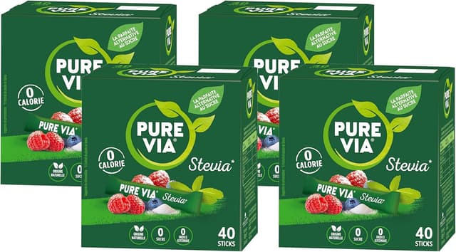 Thumbnail 4 de PURE VIA BoĂźte 40 sticks Stevia đŹ