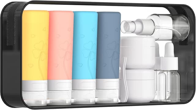 Imagen de Bottiglie da viaggio in silicone 90 ml, kit 12 pezzi en OfertitasTOP