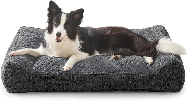 Detalle de JOEJOY Cuccia per cani interna taglia grande ortopedica 89 x 64 x 20 cm, sfoderabile e lavabile