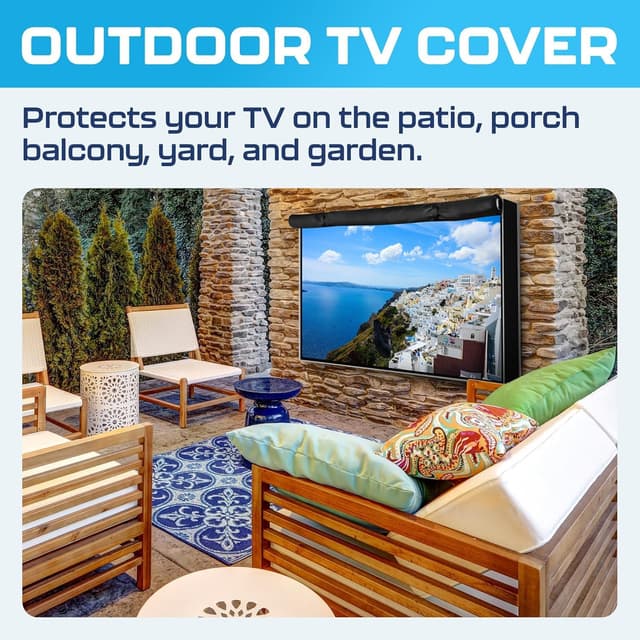 Thumbnail 6 de Outdoor TV Cover for 55 Inch Weatherproof & Waterproof TVs — Smart Shield Outdoor TV Screen Protector