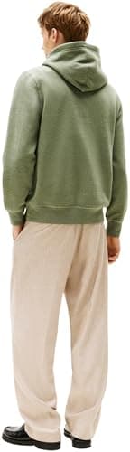 Detalle 2 de Tommy Hilfiger Hoodie Seasonal Fleece M verde canguro