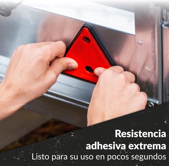 Thumbnail 2 de Upgrade4cars Catadioptrico Remolque Triangular 2x15 cm