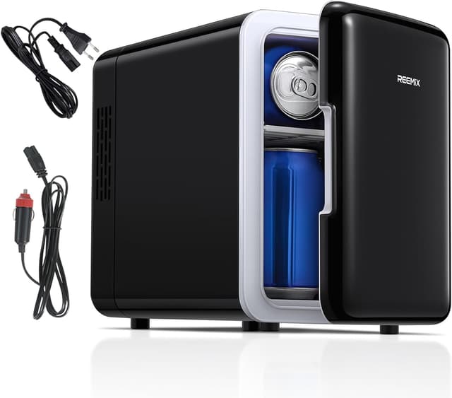 Detalle de Mini-Kühlschrank 6 Liter mit 9 Dosen 6L