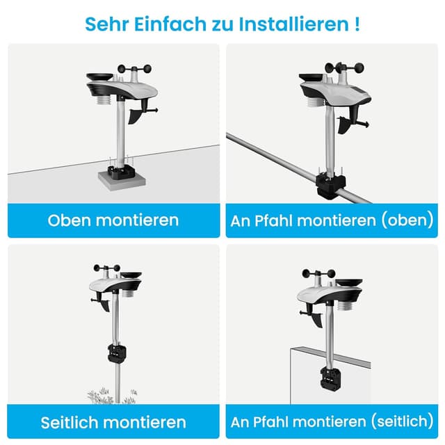 Thumbnail 6 de Sainlogic Smart Wetterstation SA6 Plus 2 Jahre