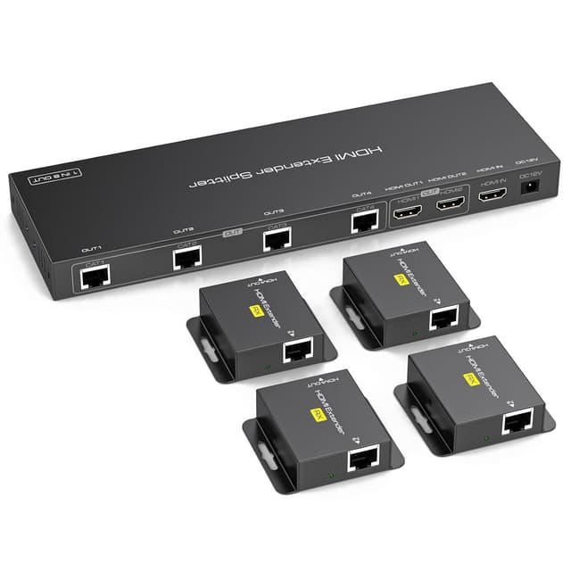 Imagen de VEDINDUST HDMI Extender Splitter 1 in 6 out 50M en OfertitasTOP