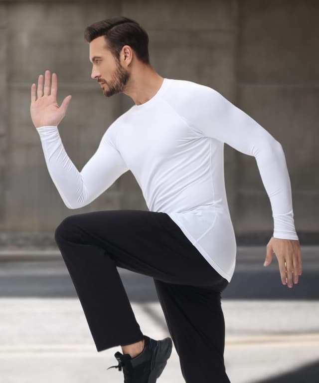 Thumbnail 2 de HUGE SPORTS Maglia Termica Uomo maniche lunghe