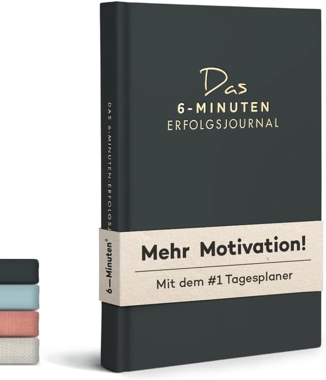 Detalle 2 de 6âMinuten Erfolgsjournal Tagesplaner 2026 đ