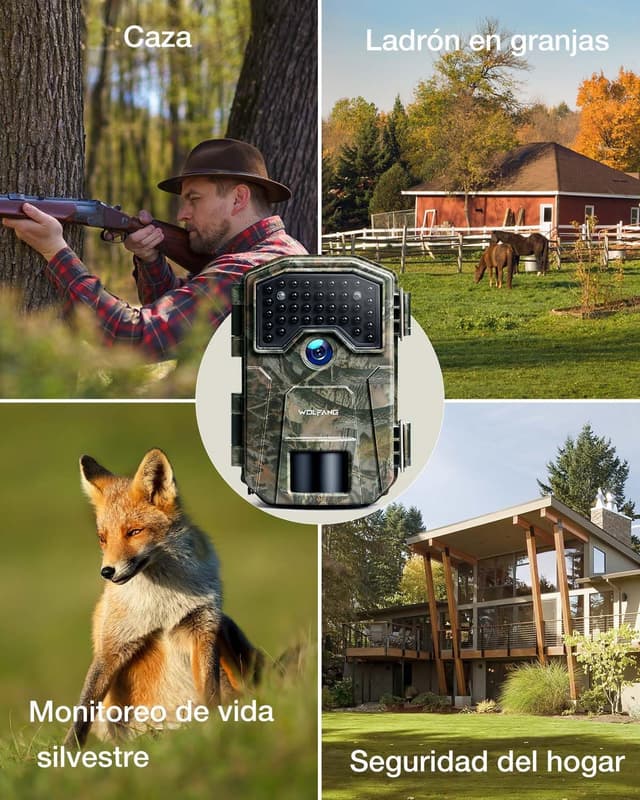 Thumbnail 4 de WOLFANG WT01 Cámara fototrampeo 48MP 4K nocturna