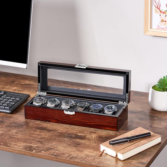 Thumbnail 3 de BEWISHOME Caja para relojes hombre ESSH06Y