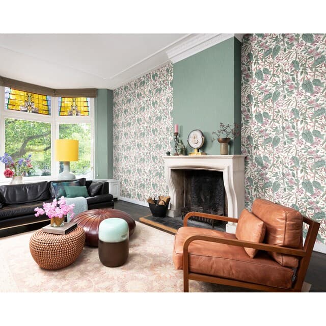 Thumbnail 1 de Rasch Papel pintado TNT Flores Madagascar 🏠