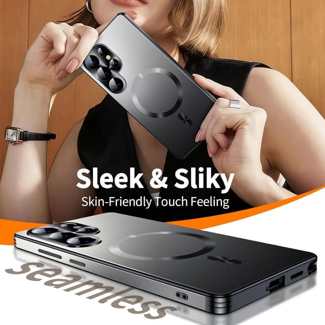 Thumbnail 6 de for Samsung Galaxy S25 Ultra Case — Heavy-Duty Slim MagSafe Protection (Black)