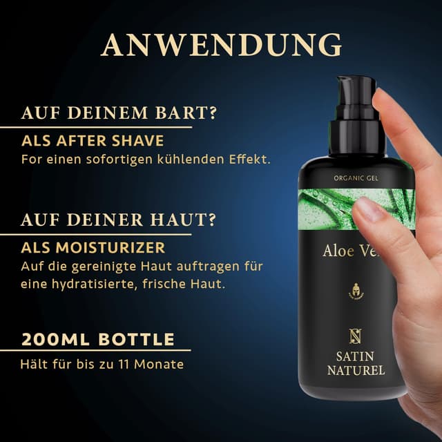 Thumbnail 4 de Satin Naturel After Shave Balsam 200ml