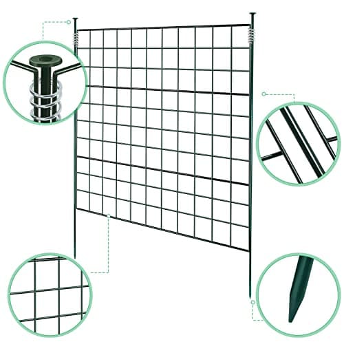 Thumbnail 3 de Ikodm Valla de jardín decorativa verde 🌳 (775cm x 99cm)
